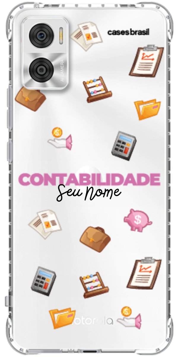 Capinha para celular Contabilidade - Profissão Com Nome