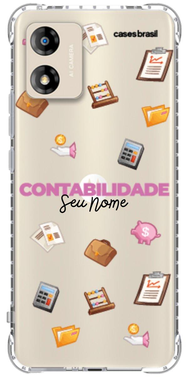 Capinha para celular Contabilidade - Profissão Com Nome