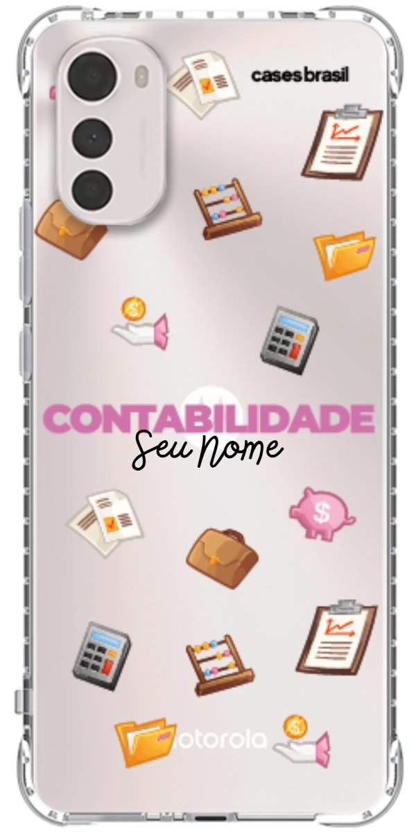 Capinha para celular Contabilidade - Profissão Com Nome