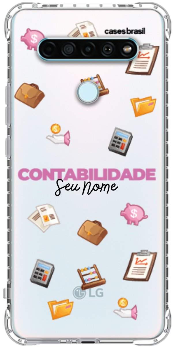 Capinha para celular Contabilidade - Profissão Com Nome