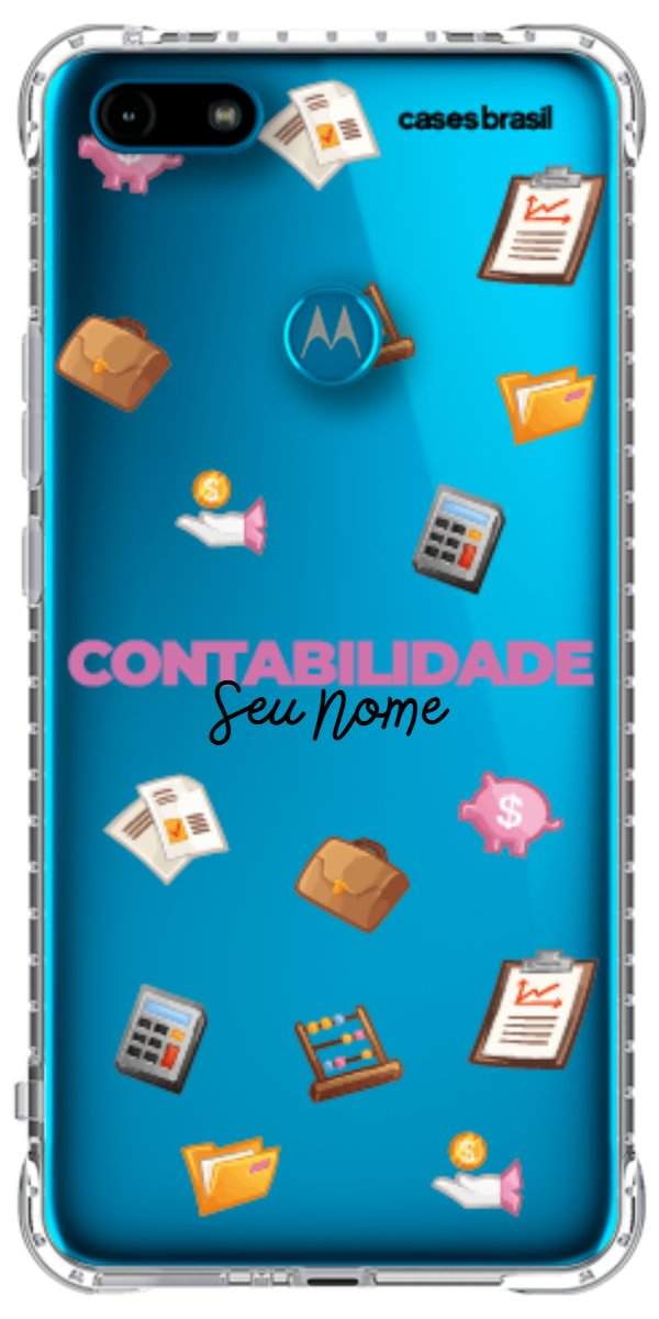 Capinha para celular Contabilidade - Profissão Com Nome