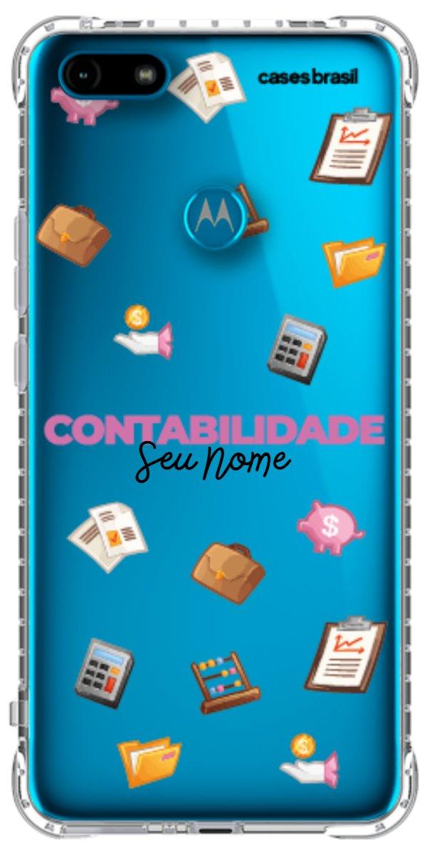 Capinha para celular Contabilidade - Profissão Com Nome