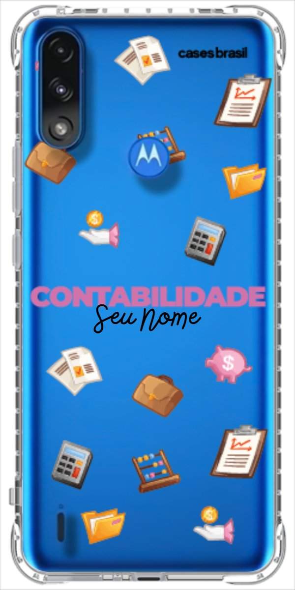 Capinha para celular Contabilidade - Profissão Com Nome