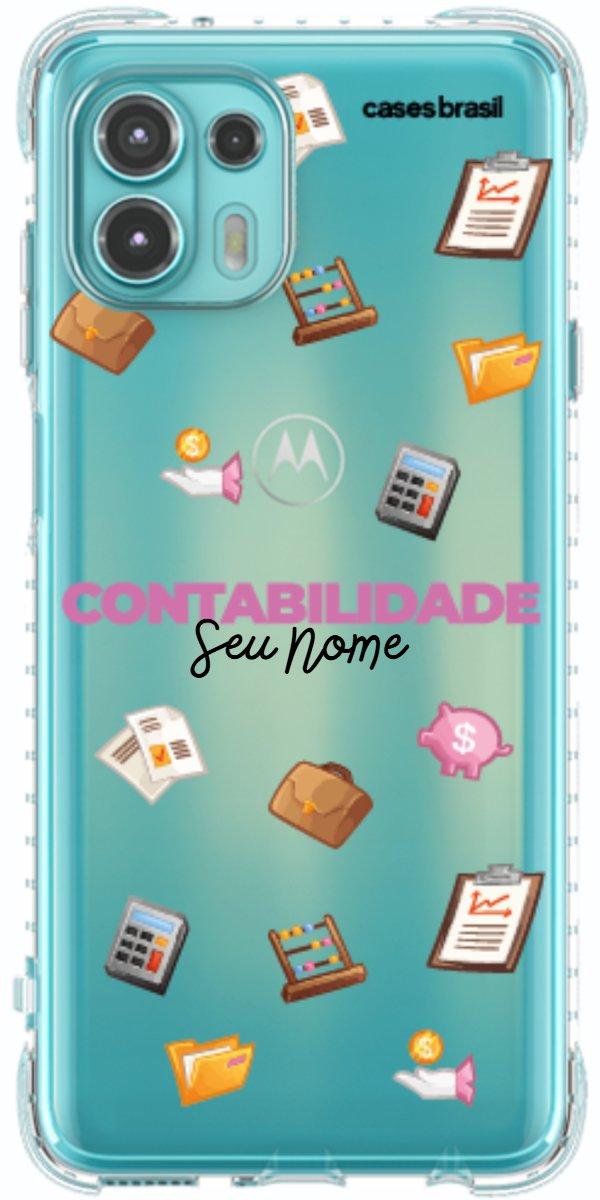 Capinha para celular Contabilidade - Profissão Com Nome