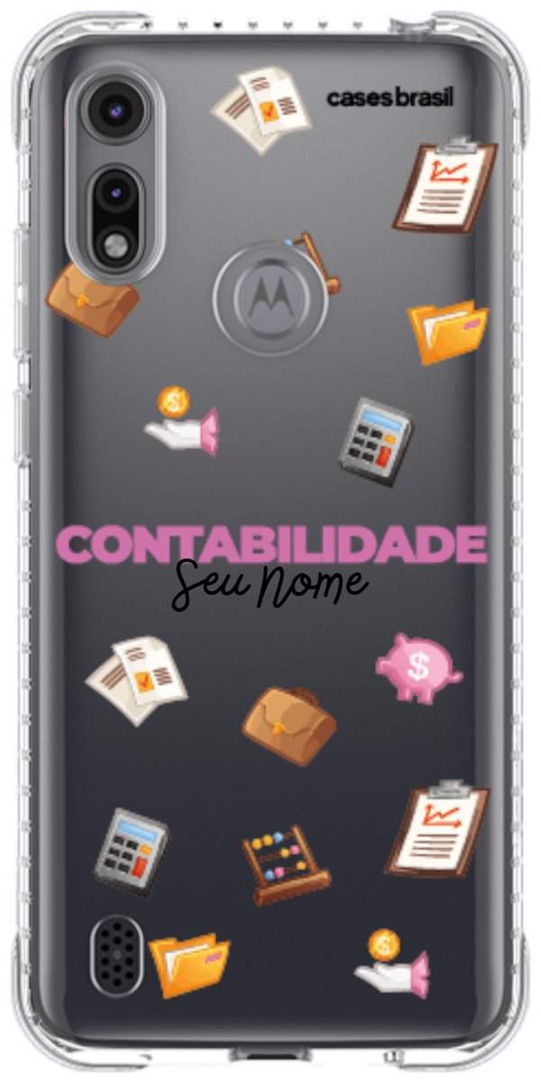 Capinha para celular Contabilidade - Profissão Com Nome