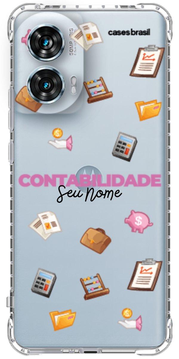 Capinha para celular Contabilidade - Profissão Com Nome