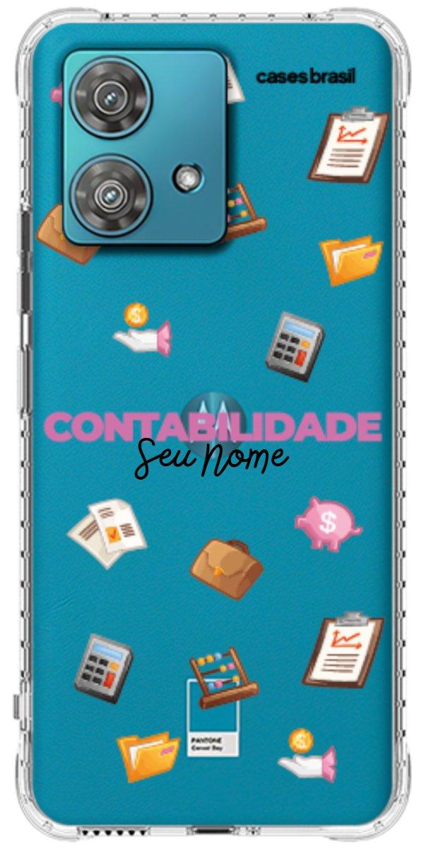 Capinha para celular Contabilidade - Profissão Com Nome