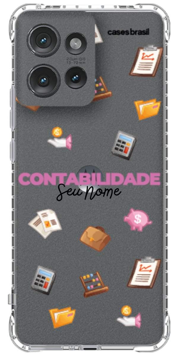 Capinha para celular Contabilidade - Profissão Com Nome