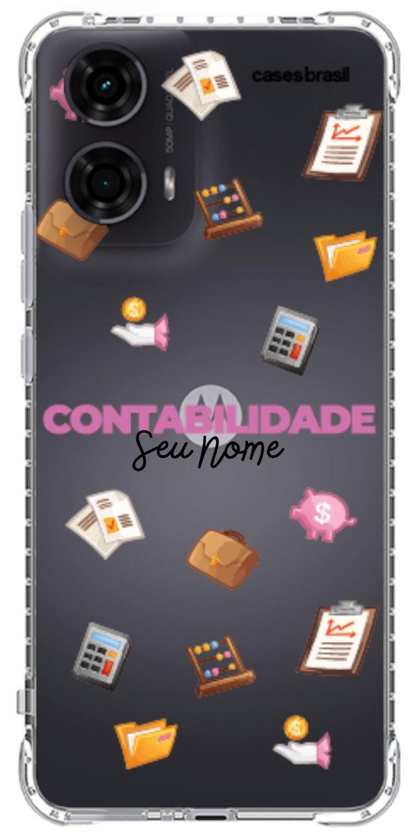 Capinha para celular Contabilidade - Profissão Com Nome