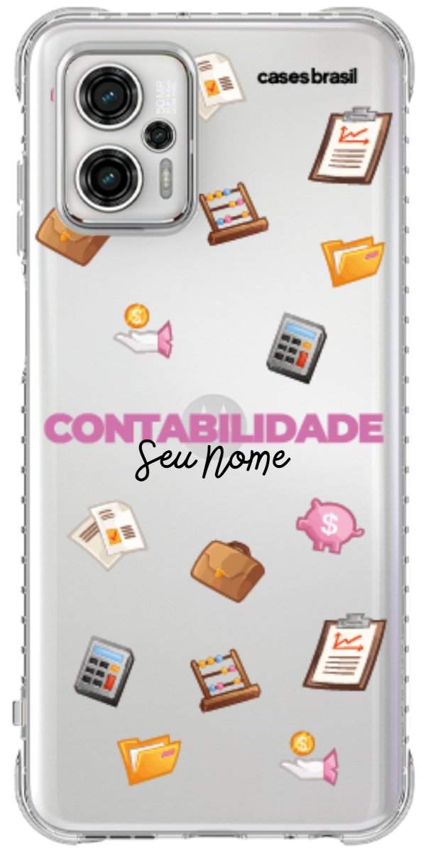 Capinha para celular Contabilidade - Profissão Com Nome