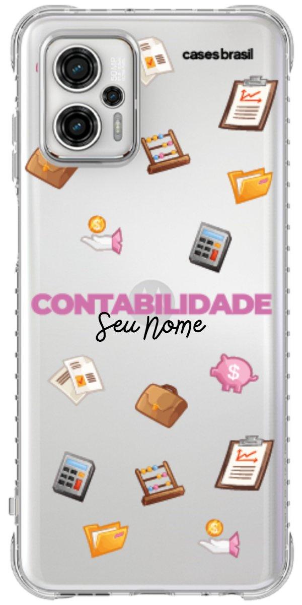 Capinha para celular Contabilidade - Profissão Com Nome