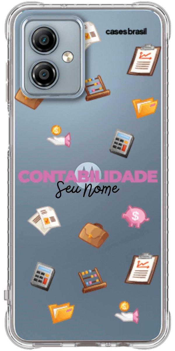 Capinha para celular Contabilidade - Profissão Com Nome