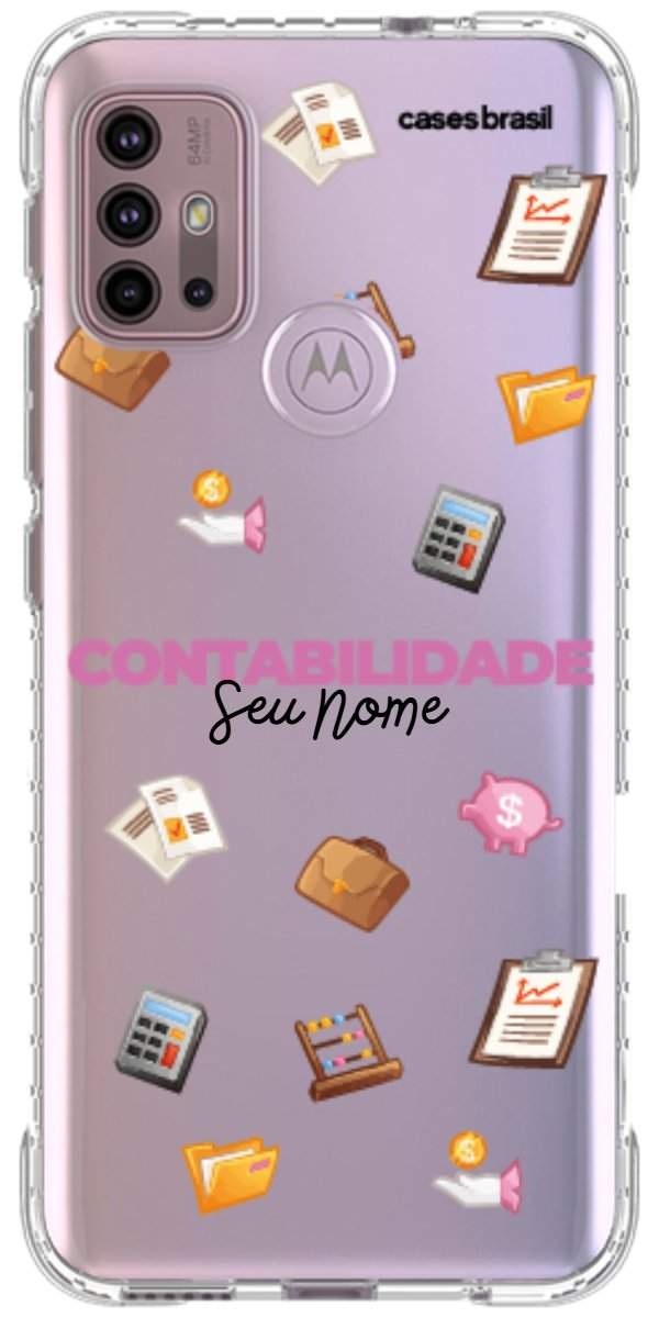 Capinha para celular Contabilidade - Profissão Com Nome