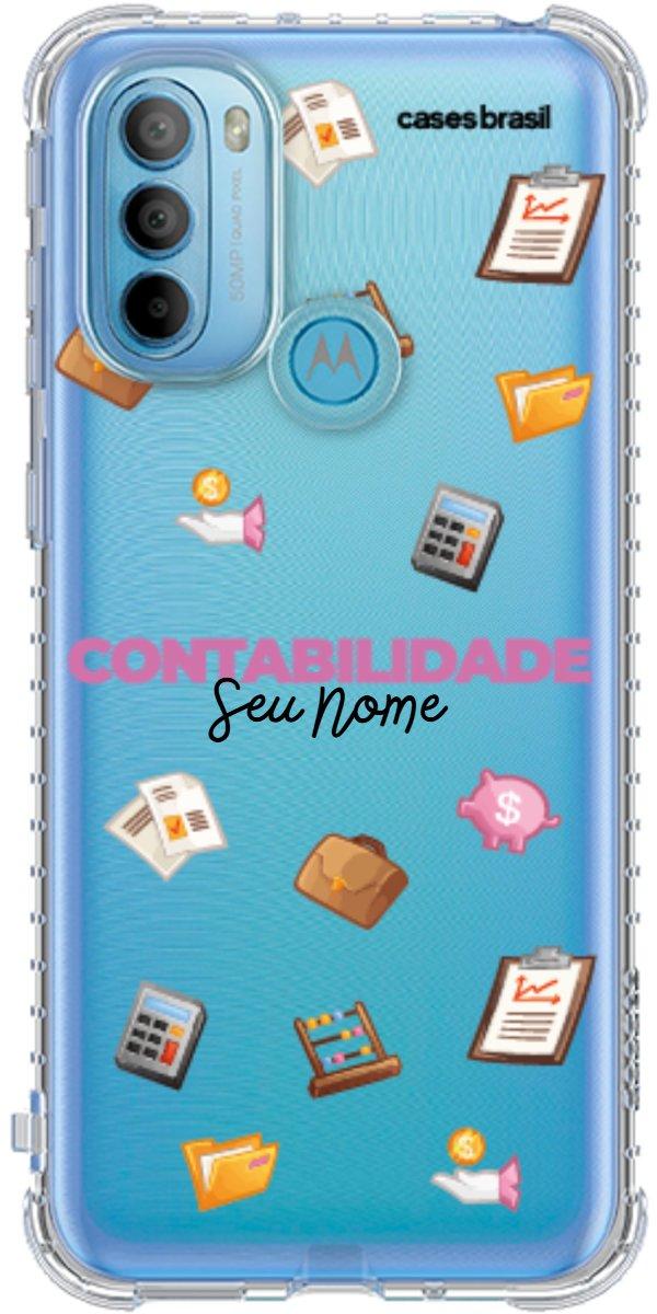 Capinha para celular Contabilidade - Profissão Com Nome