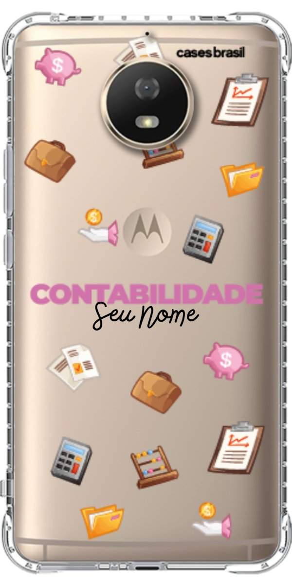 Capinha para celular Contabilidade - Profissão Com Nome