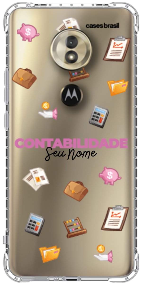 Capinha para celular Contabilidade - Profissão Com Nome