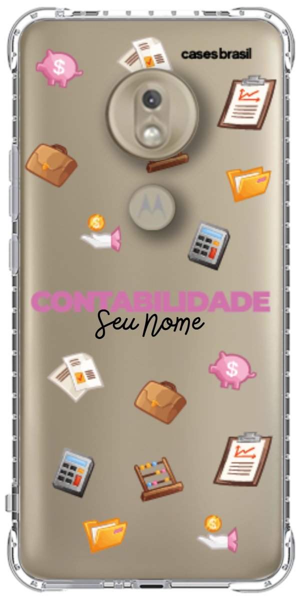 Capinha para celular Contabilidade - Profissão Com Nome