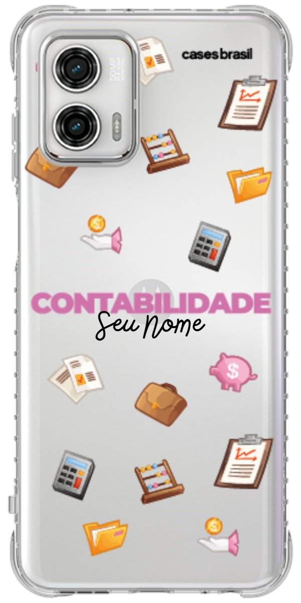 Capinha para celular Contabilidade - Profissão Com Nome