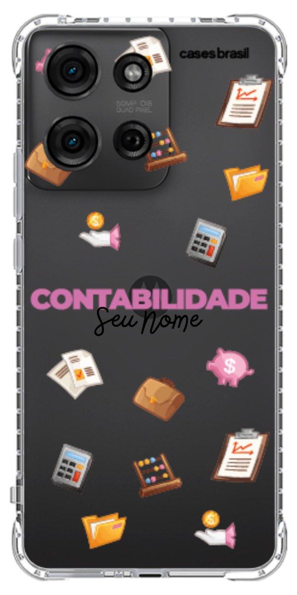 Capinha para celular Contabilidade - Profissão Com Nome