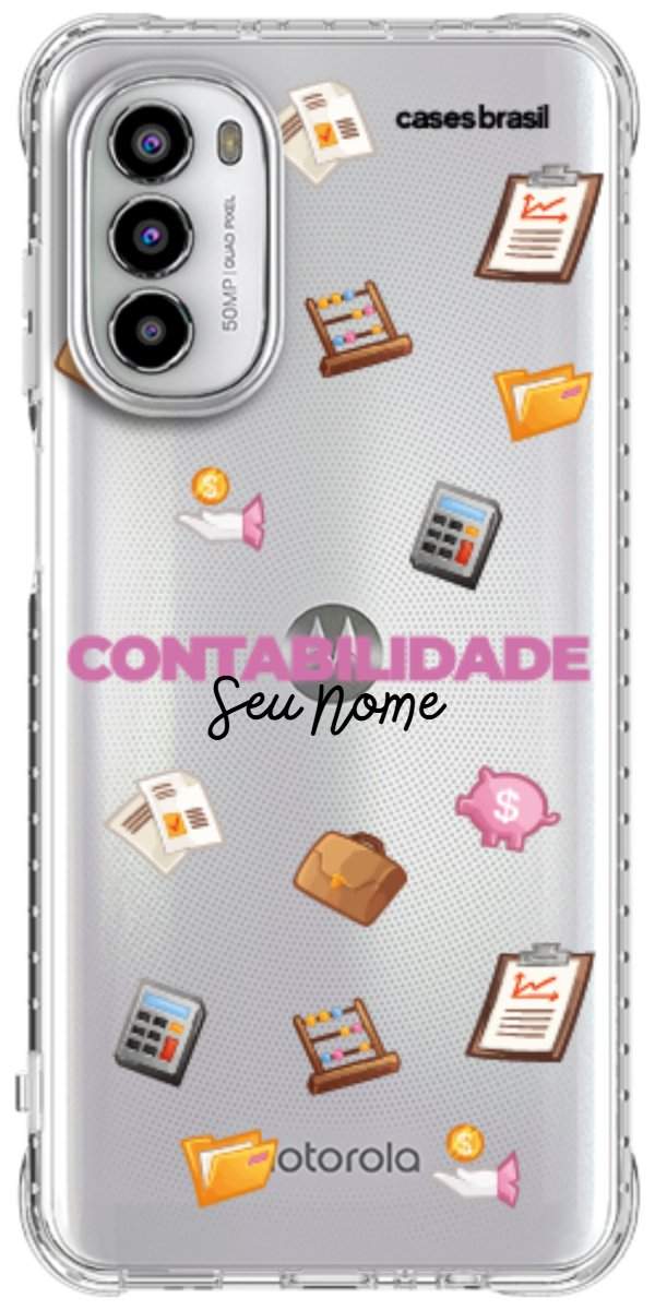 Capinha para celular Contabilidade - Profissão Com Nome