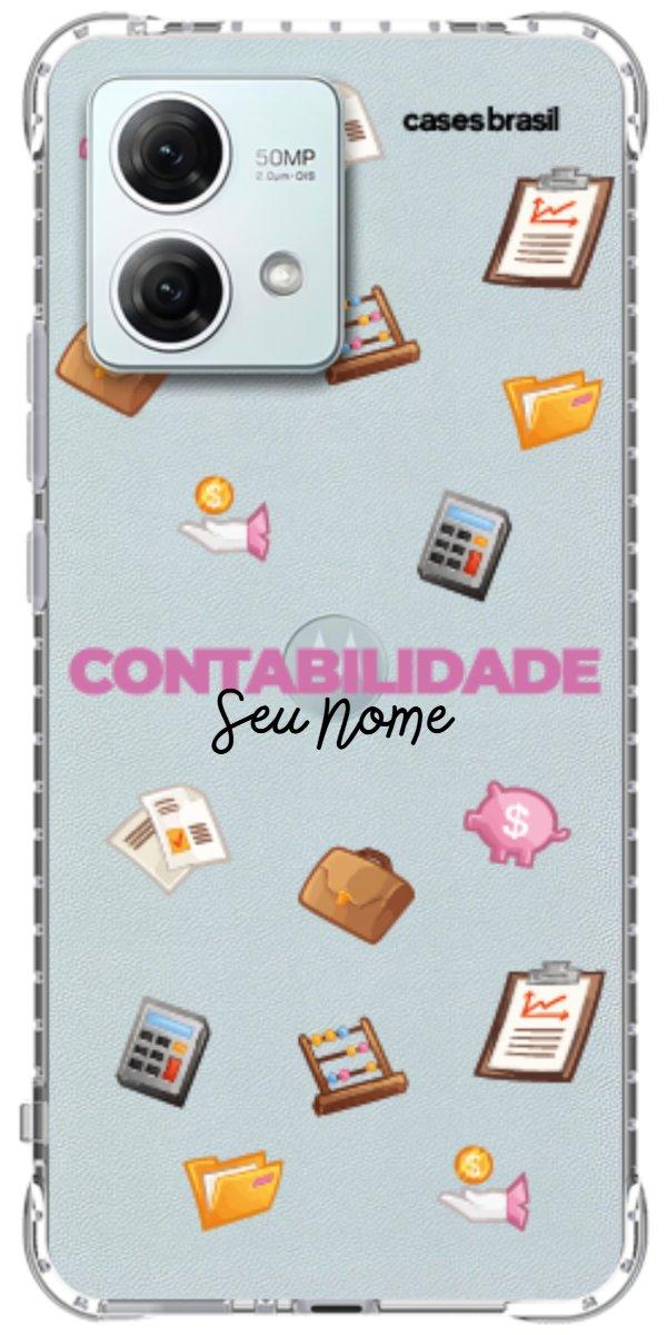 Capinha para celular Contabilidade - Profissão Com Nome