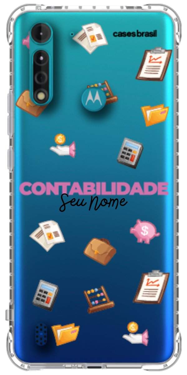 Capinha para celular Contabilidade - Profissão Com Nome