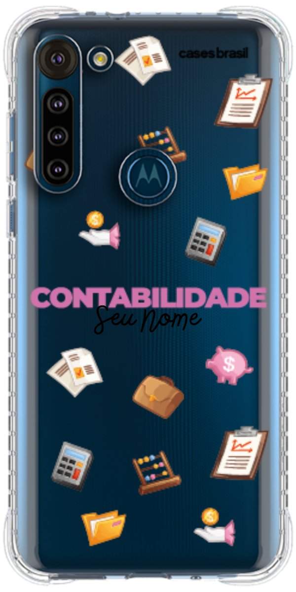 Capinha para celular Contabilidade - Profissão Com Nome