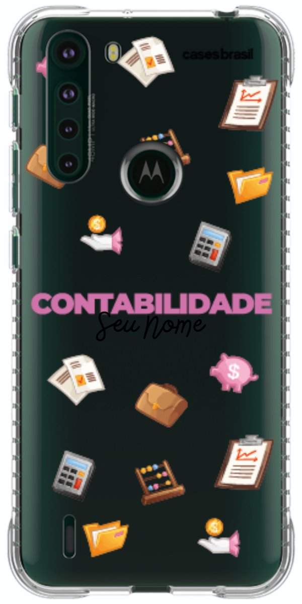 Capinha para celular Contabilidade - Profissão Com Nome
