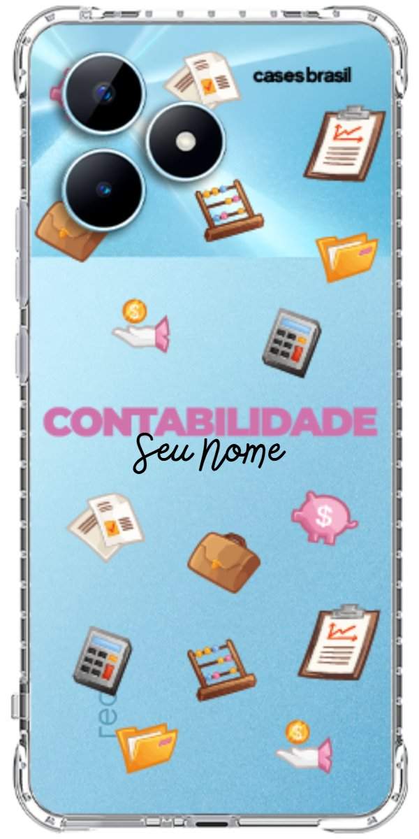 Capinha para celular Contabilidade - Profissão Com Nome