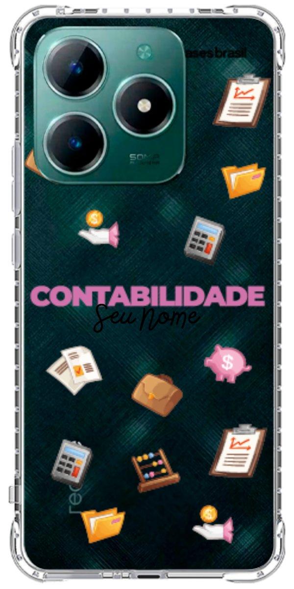 Capinha para celular Contabilidade - Profissão Com Nome
