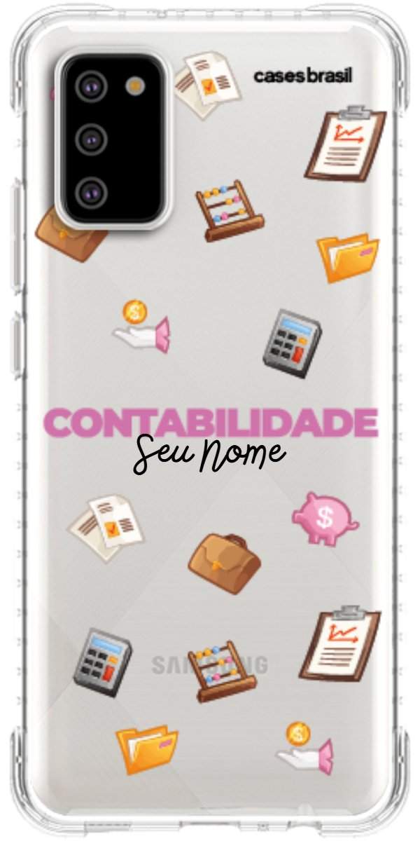 Capinha para celular Contabilidade - Profissão Com Nome