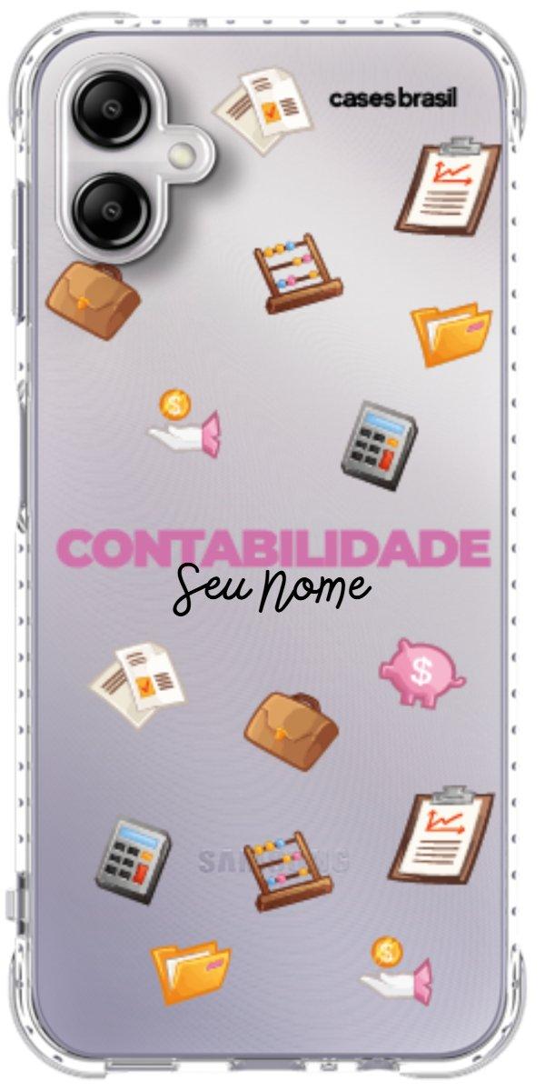 Capinha para celular Contabilidade - Profissão Com Nome