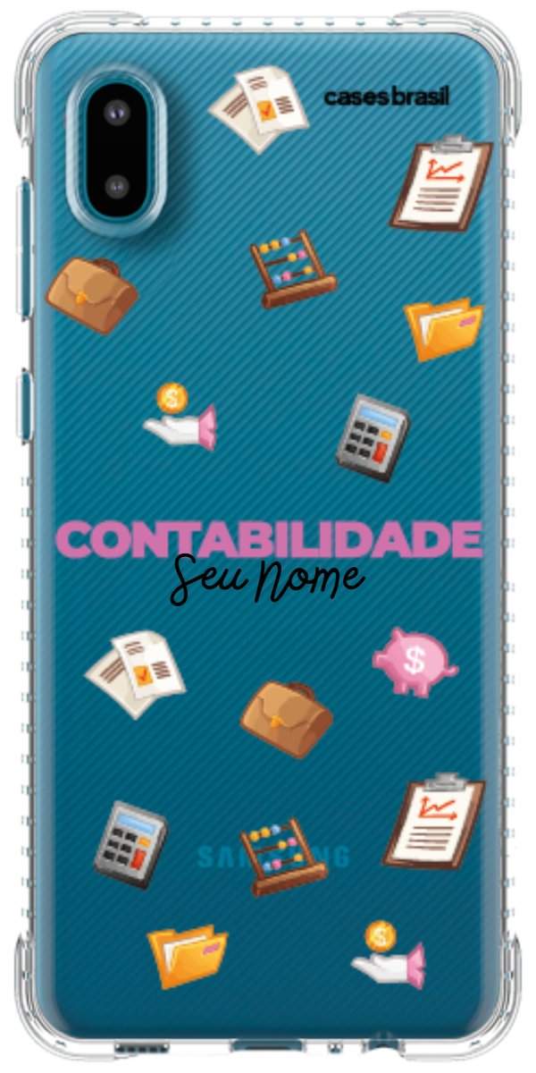 Capinha para celular Contabilidade - Profissão Com Nome