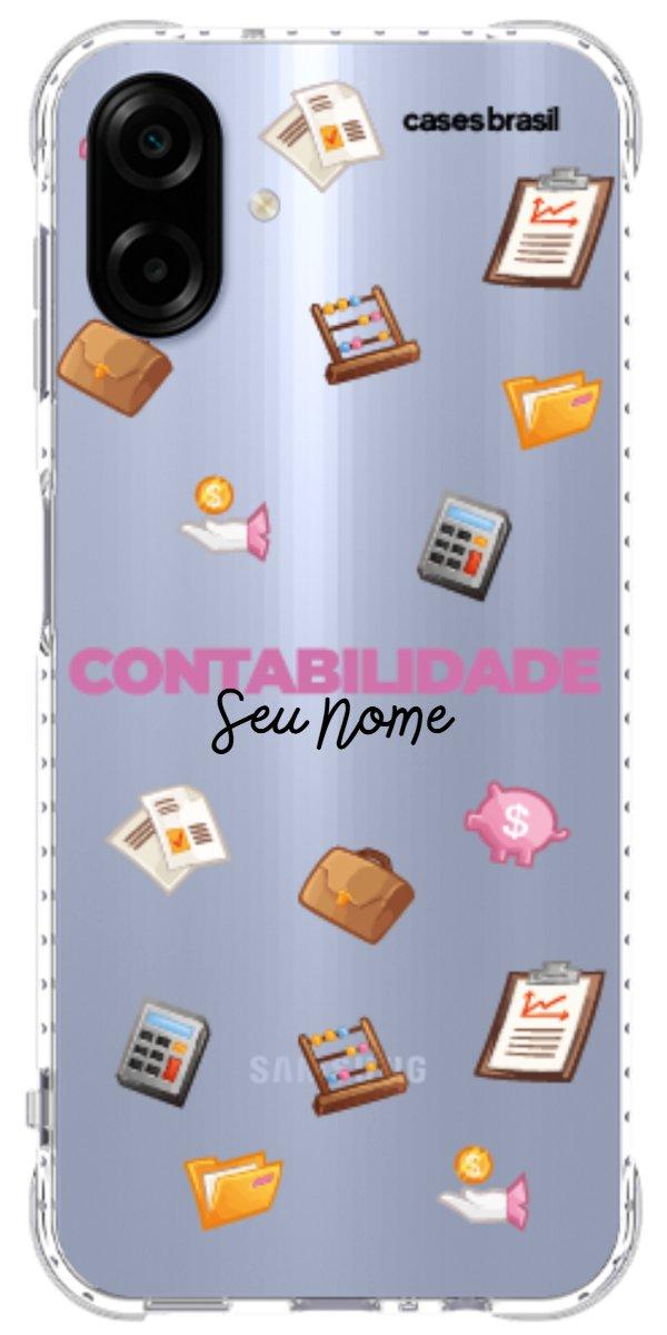 Capinha para celular Contabilidade - Profissão Com Nome