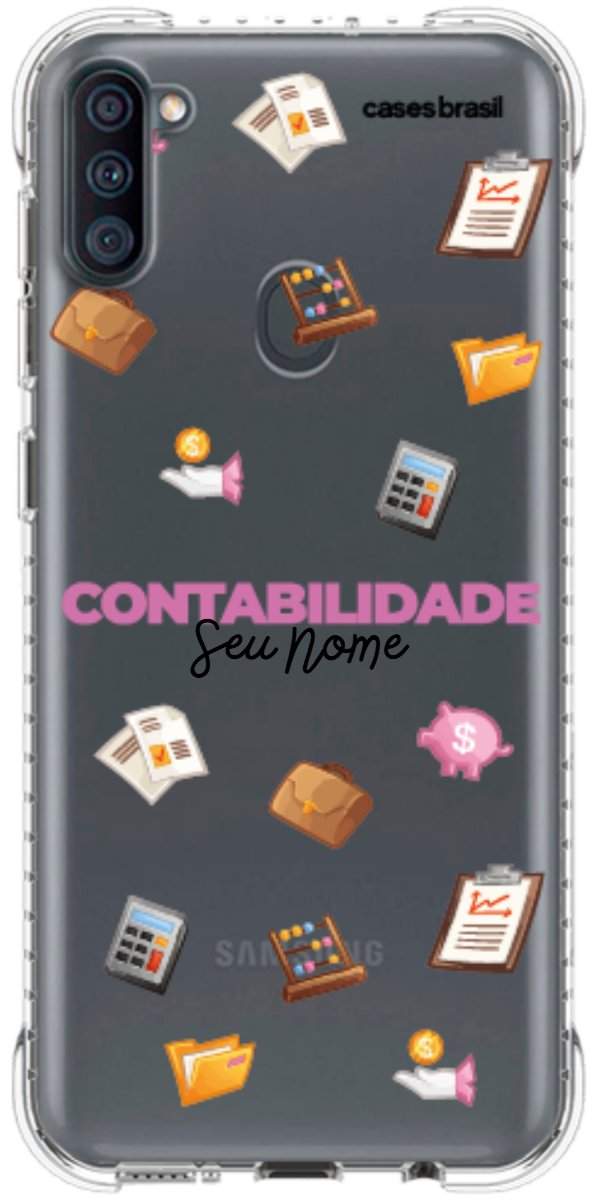 Capinha para celular Contabilidade - Profissão Com Nome