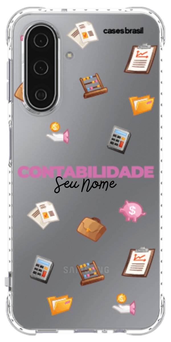 Capinha para celular Contabilidade - Profissão Com Nome