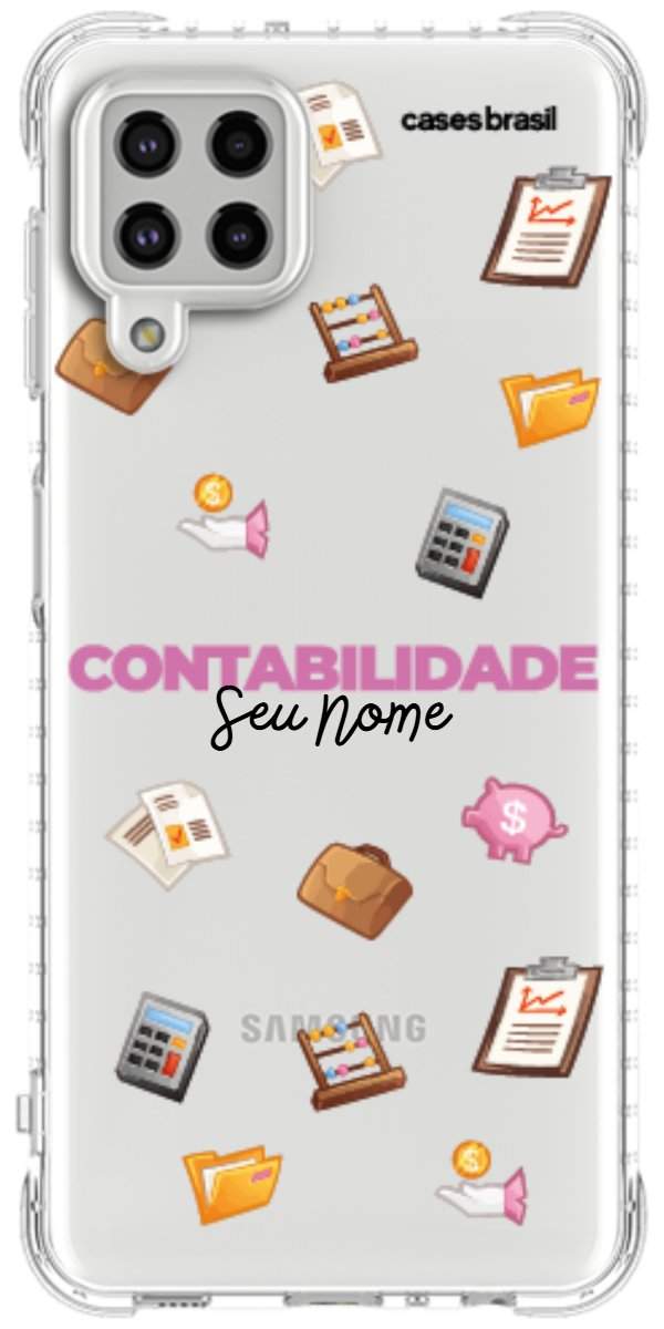 Capinha para celular Contabilidade - Profissão Com Nome