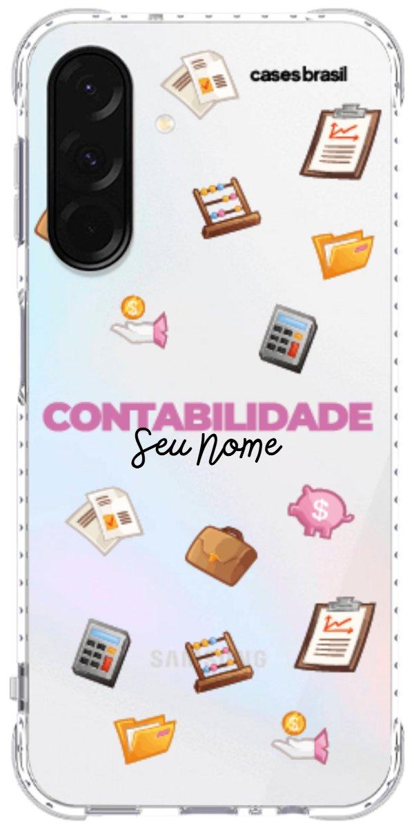 Capinha para celular Contabilidade - Profissão Com Nome