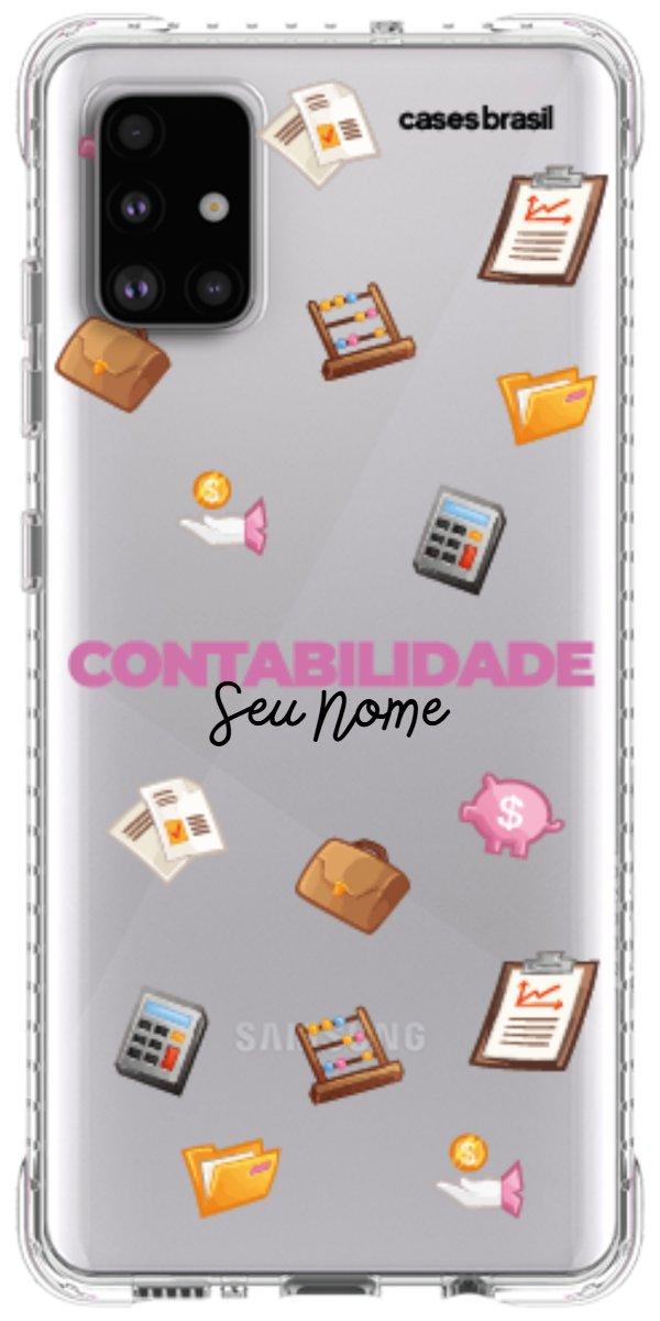 Capinha para celular Contabilidade - Profissão Com Nome