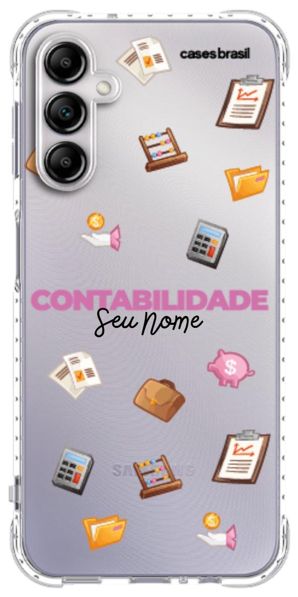 Capinha para celular Contabilidade - Profissão Com Nome