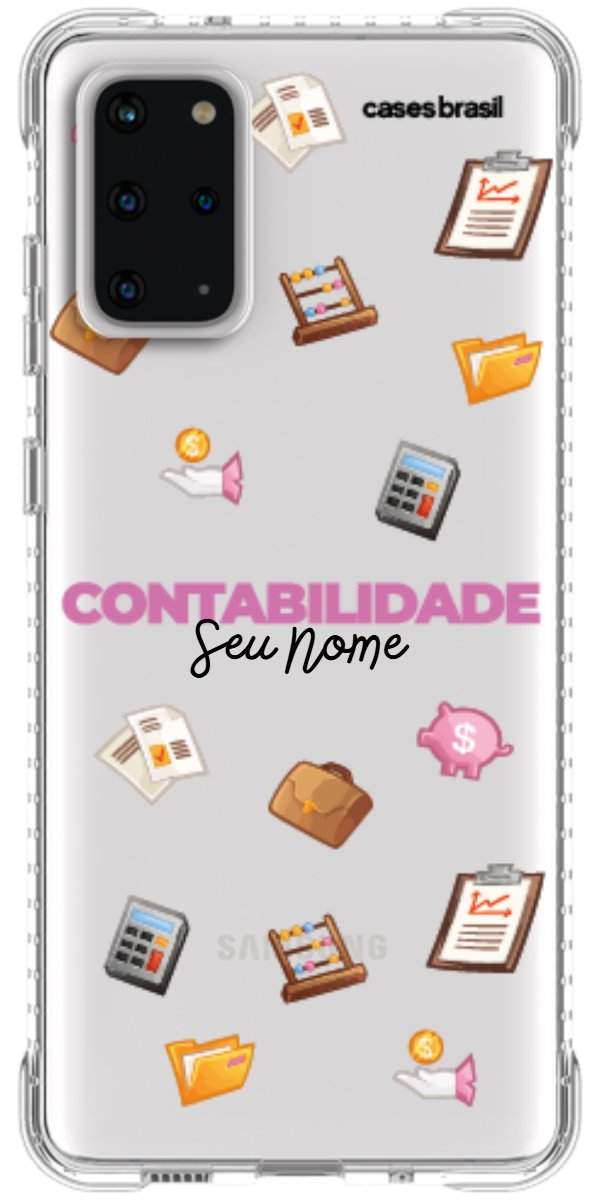 Capinha para celular Contabilidade - Profissão Com Nome