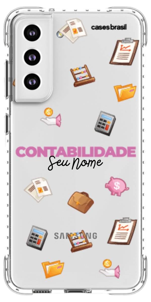 Capinha para celular Contabilidade - Profissão Com Nome