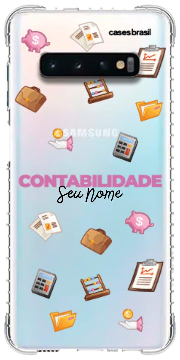 Capinha para celular Contabilidade - Profissão Com Nome
