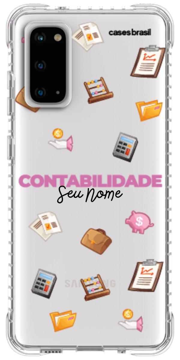 Capinha para celular Contabilidade - Profissão Com Nome