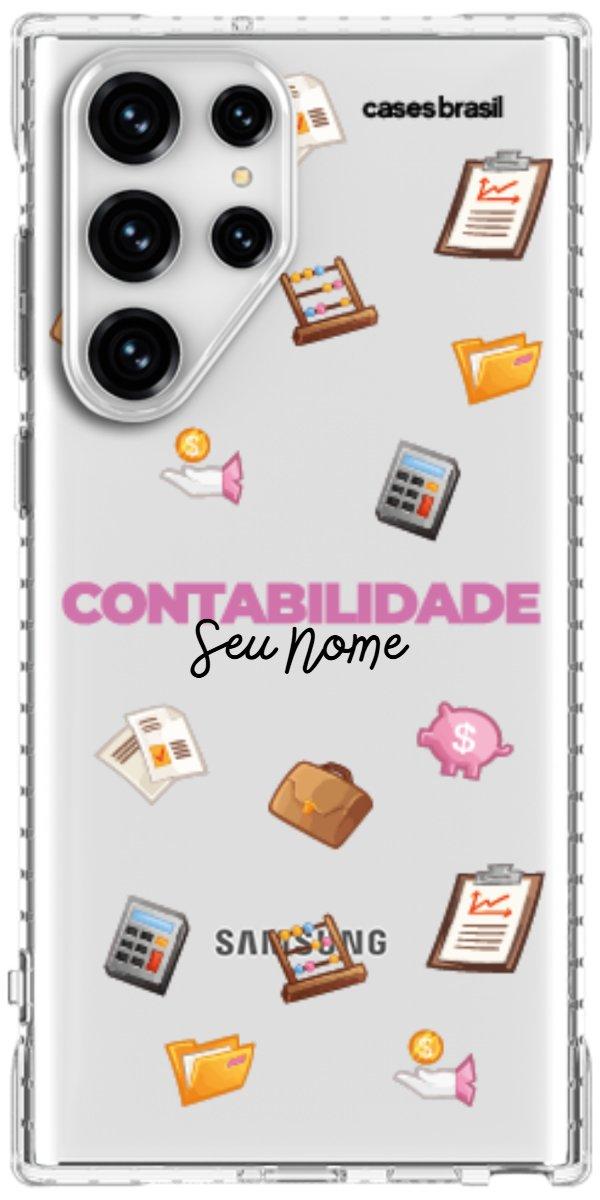 Capinha para celular Contabilidade - Profissão Com Nome