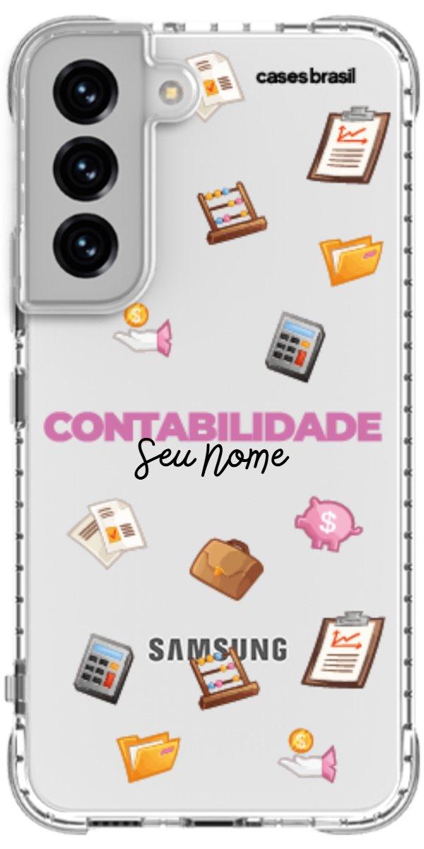 Capinha para celular Contabilidade - Profissão Com Nome