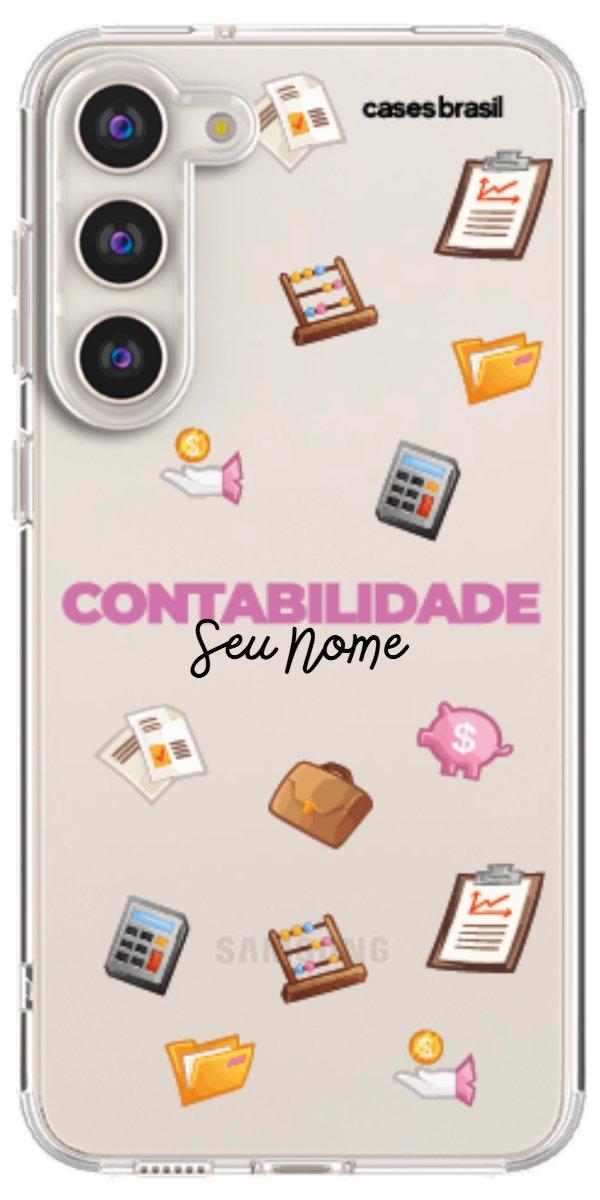 Capinha para celular Contabilidade - Profissão Com Nome
