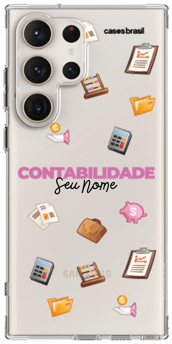Capinha para celular Contabilidade - Profissão Com Nome