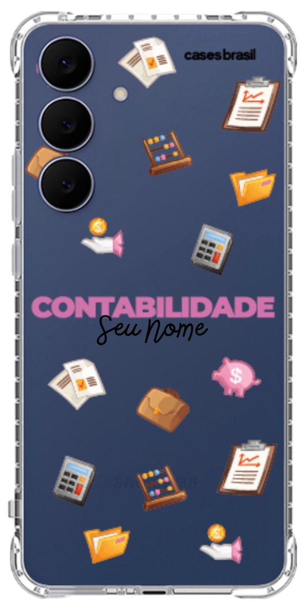 Capinha para celular Contabilidade - Profissão Com Nome