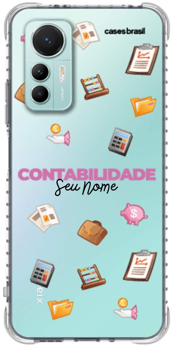Capinha para celular Contabilidade - Profissão Com Nome